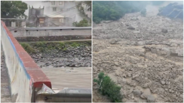 连日强降雨致次生灾害频发 四川多地爆发泥石流（视频）