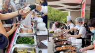 撑不下去！中国多地五星级酒店摆摊卖盒饭（视频）