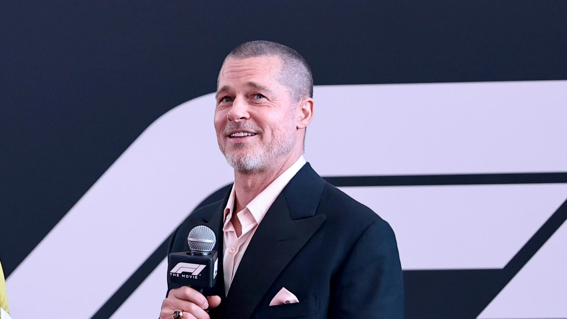 布萊德‧彼特(Brad Pitt)資料照。(Dimitrios Kambouris/Getty Images)