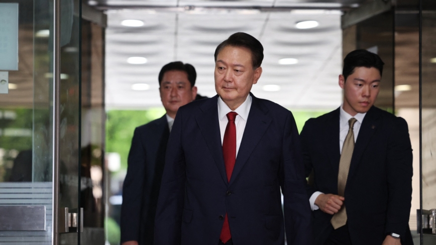 韩国前总统尹锡悦再被拘押 刚获释4个月