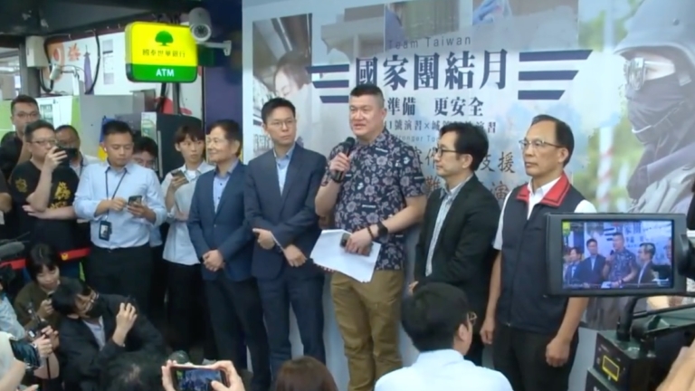 台政府首度結合賣場避難演練！盼更多企業響應