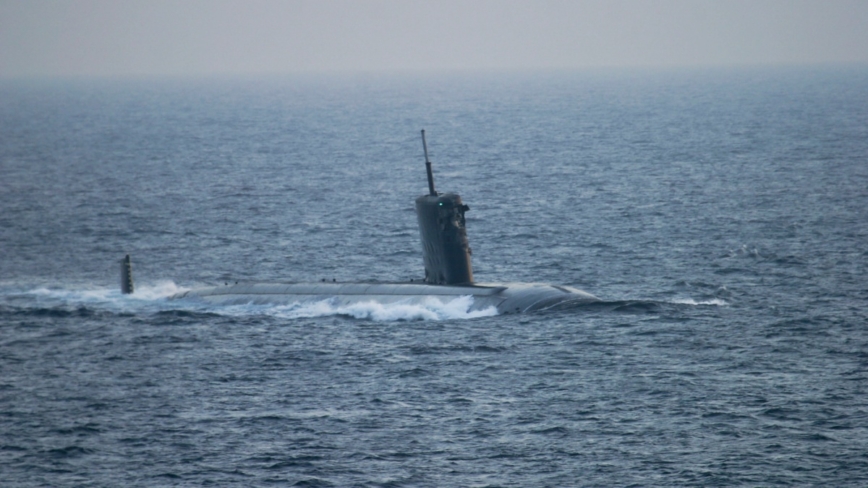 美國海軍核潛艇首次停靠冰島 威懾中共