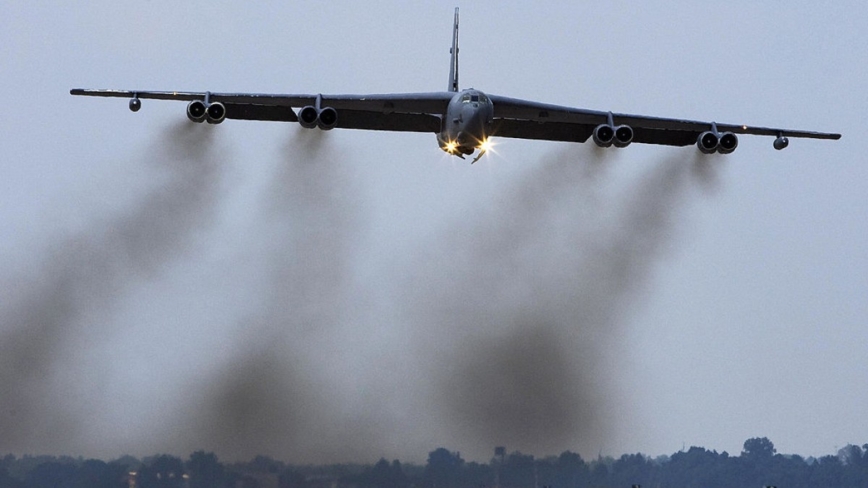 南海、台海紧张升温 美军B-52轰炸机特遣队飞抵关岛