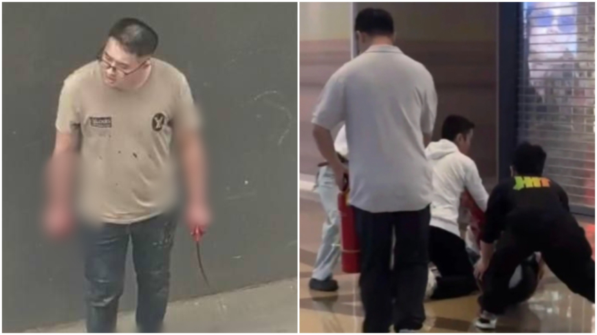 两月内第三起 成都男砍杀女友并自残 刺伤2同事