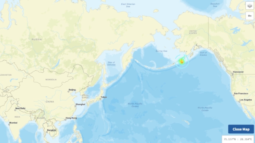 地震不断 俄罗远东地区7.4强震 触发海啸警报