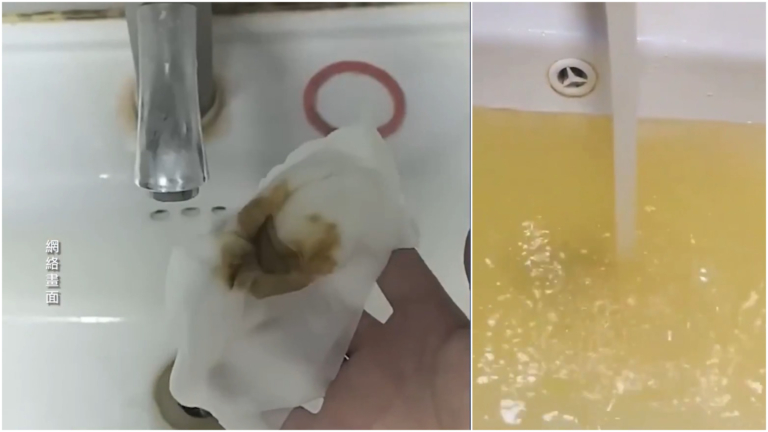 杭州臭水檢測機構拒檢 5年前污水曾進自來水管