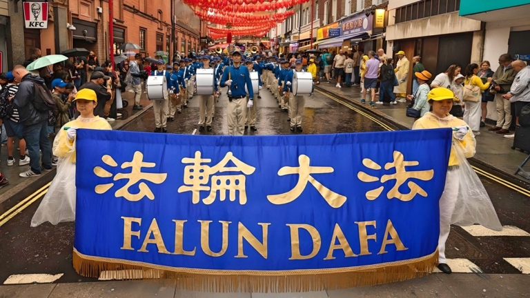反迫害26周年 法輪功倫敦大遊行 英政界支持