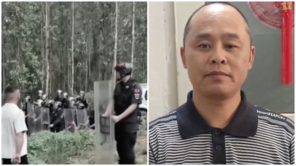 【禁闻】7月27日维权动态 抵制强征土地 广西村民持木棍与警察激战