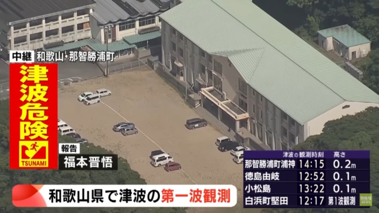 俄8.8強震日海嘯示警 女主播：別看電視了 趕快逃