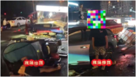 成都轎車高速撞入夜市排擋 多人傷亡（視頻）