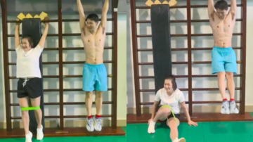 曝光全红婵训练累倒画面 师兄挨轰后急删影片