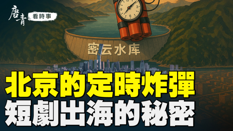 【唐青看時事】北京洪災藏驚天黑幕！ 中國短劇攻佔美國的秘密