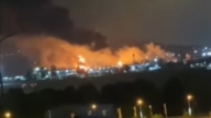 烏夜襲俄黑海度假勝地 大煉油廠爆炸火勢猛烈（視頻）