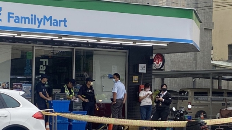 台中超商凶殺案畫面曝光 死者為河智媛經紀公司老闆