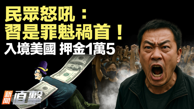 【新聞直擊】民眾怒吼：習是罪魁禍首！入境美國 押金1.5萬