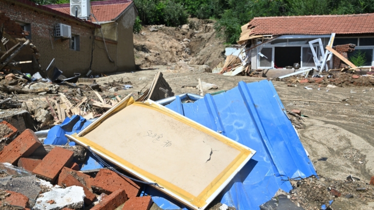 北京特大洪水近兩週 災民為返家重建發愁