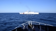 中共軍艦、海警船相撞 美軍艦駛入黃岩島海域