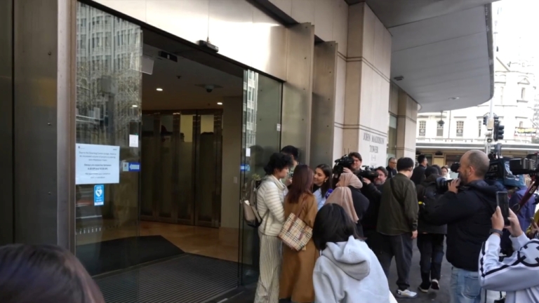 楊蘭蘭首次現身法庭 承認違反保釋條件