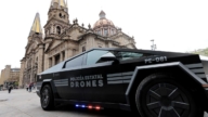 赛博皮卡变警车？墨西哥执行智能警务