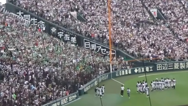 日本夏季甲子園 沖繩尚學奪首冠 全島現「空城」(視頻)