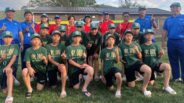 台灣隊戰勝美國隊 獲世界少棒錦標賽冠軍