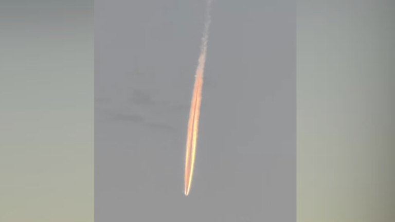 武漢驚現巨大流星墜落 有大事發生？（視頻）