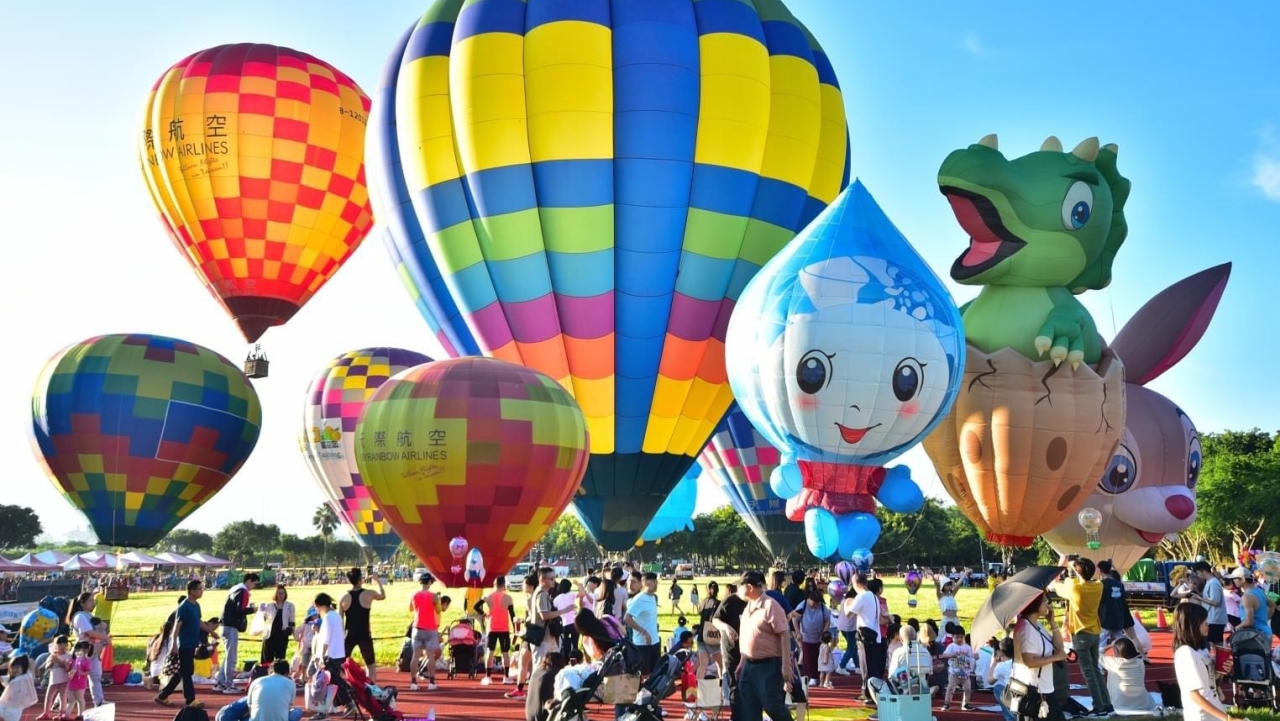 台中石岡熱氣球嘉年華,2025年8月29日至31日在土牛運動公園熱鬧登場。(台中市政府提供)