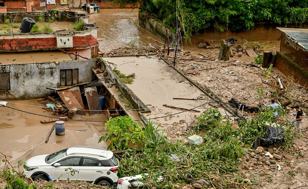 印度創紀錄暴雨成災 北部聯邦屬地再奪11命