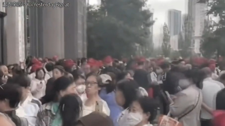 【中國一分鐘】山西數百民辦教師集會 要求當局為其補繳社保