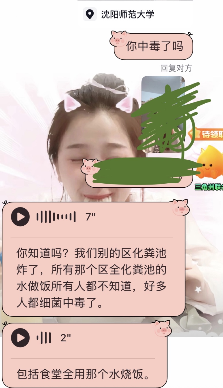 瀋陽師大學生集體食物中毒 當局為閱兵壓制消息（視頻）