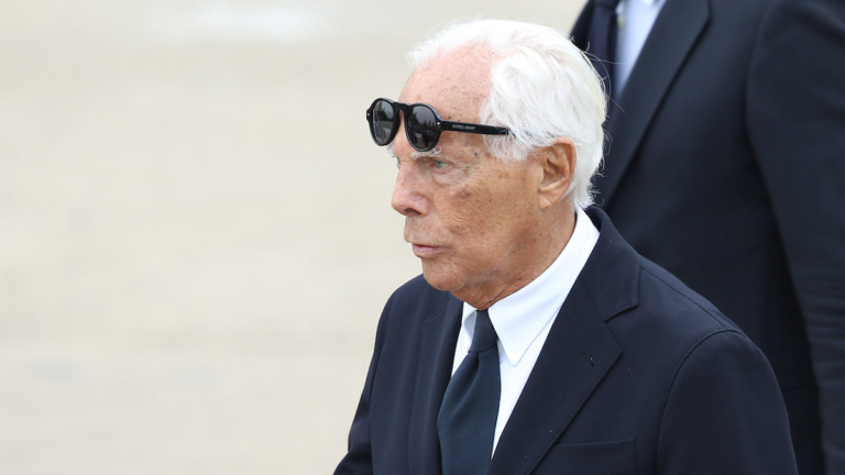 意大利時尚巨匠喬治．阿瑪尼辭世 享年91歲