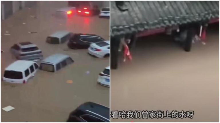 四川再降暴雨 多地洪水氾濫（視頻）