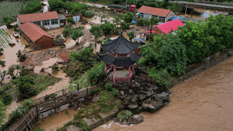 京冀兩大水庫洩洪月餘 災民苦不堪言