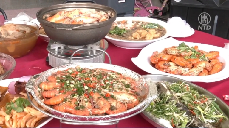 歡度中秋 台灣潮州推出泰國蝦美食