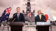 日澳承諾加強安全關係 應對中共擴張威脅