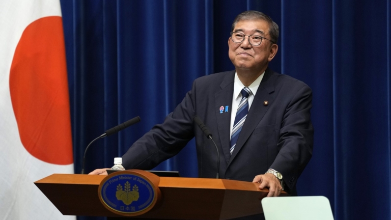 日相石破茂宣布辭職 不忘警告中俄朝威脅
