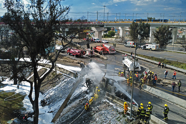 墨西哥市油罐車爆炸帶來大範圍破壞 增至4死90傷