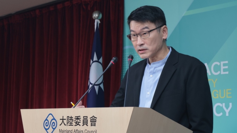 【短訊】鄭麗文訪中場邊插曲 陸委會指台灣人不願被中共統治