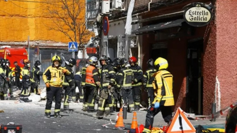 馬德里酒吧疑氣爆 滿目瘡痍25人輕重傷