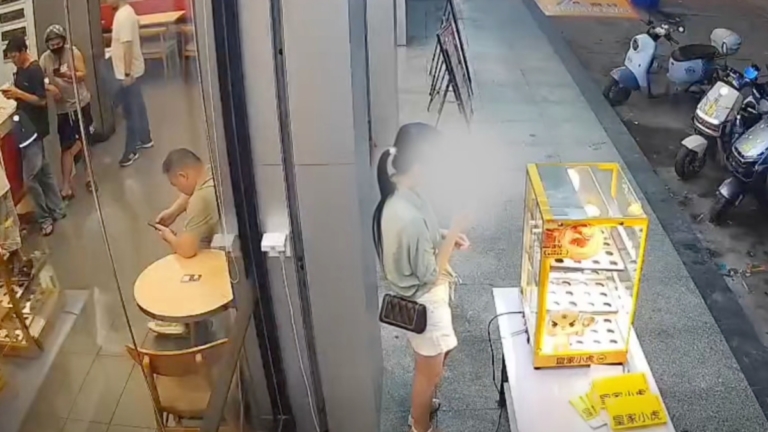 廣東女在便利店偷吃5蛋撻 視頻引熱議（視頻）