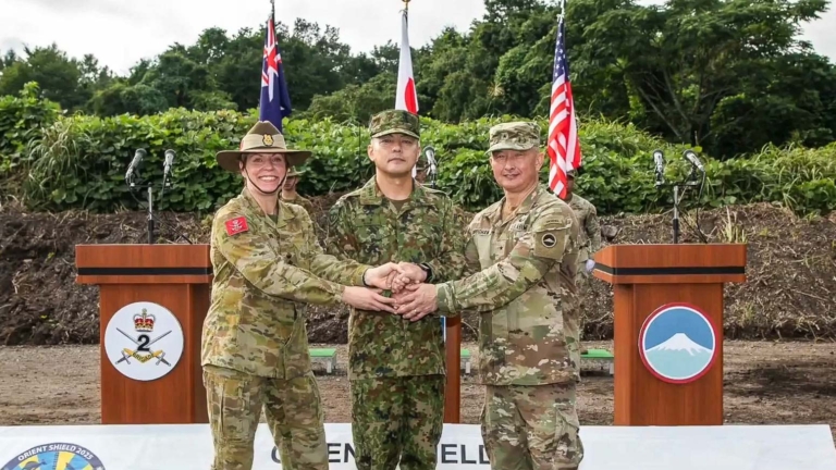 美日澳聯合軍演 首次納入澳軍應對中共威脅