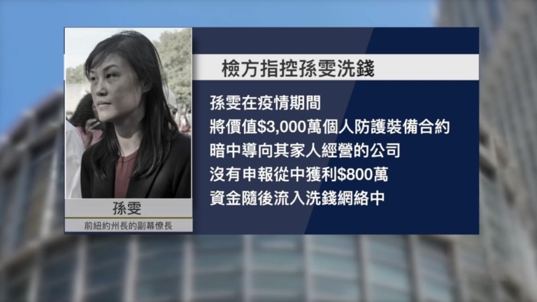 孫雯案律師費破200萬 檢方追加第三份起訴書