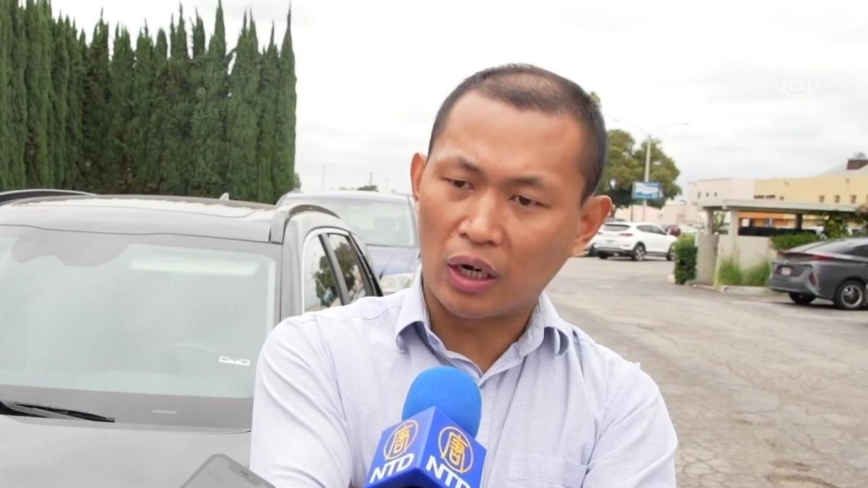 車子高速爆胎失控 界立建懷疑中共所為