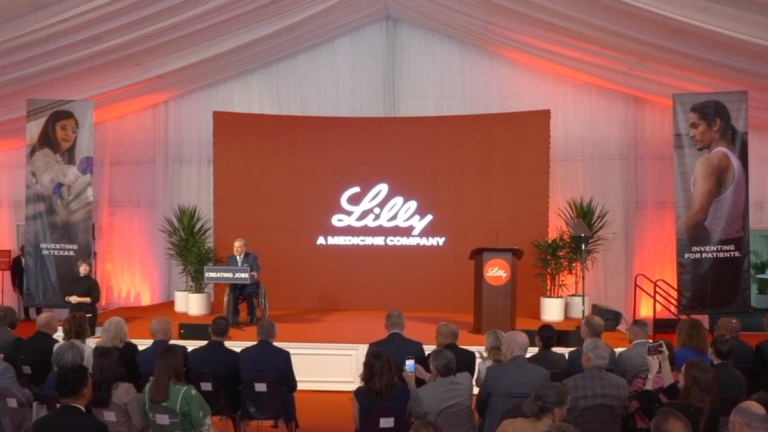 Lilly製藥公司德州休斯頓投資65億 響應製造業返美