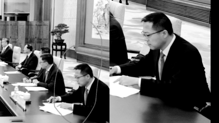 戰狼趙立堅罕見露面 陪王毅見朝鮮外相引猜測