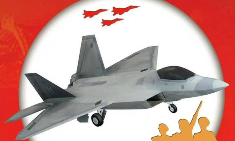 中共軍方出大醜 「十一」賀圖竟用美國戰機