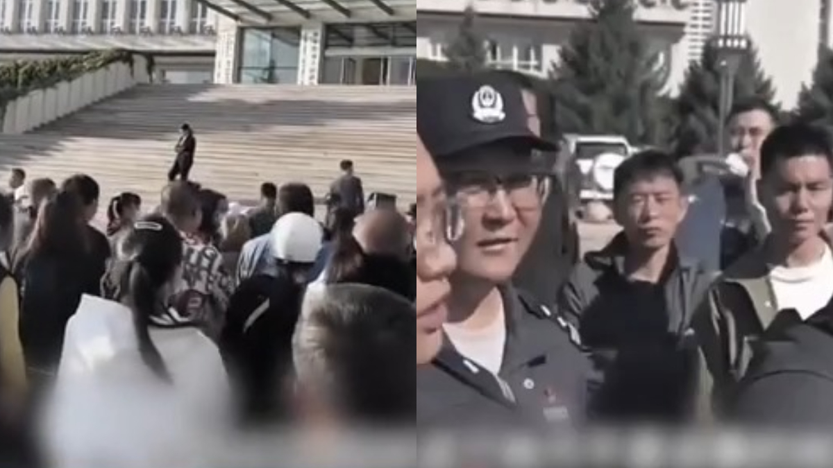 【禁闻】10月1日维权动态 抗议供暖费上涨 内蒙商户政府门前聚集