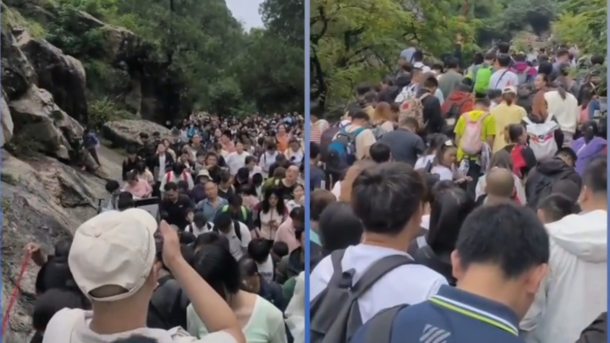 【禁闻】10月6日维权动态 雁门关景区人满为患 游客高喊「退票」