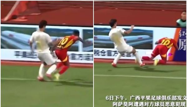 足球甲級聯賽：廣西兩將重傷 一人有高位截癱風險