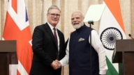 【財經簡訊】英首相訪問印度 落實貿易協定